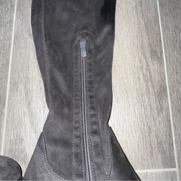 Women's Dream Pairs Brown Faux Suede Over the Knee Boots - Picture 5 of 8